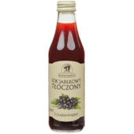 Sok nieklarowany jabłko z czarnym bzem 0,25l z domu Rembowskich 12szt