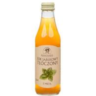 Sok nieklarowany jabłko z miętą 0,25l z domu Rembowskich  12szt