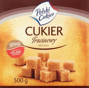 CUKIER TRZCINOWY POLSKI KOSTKA 500G KSC