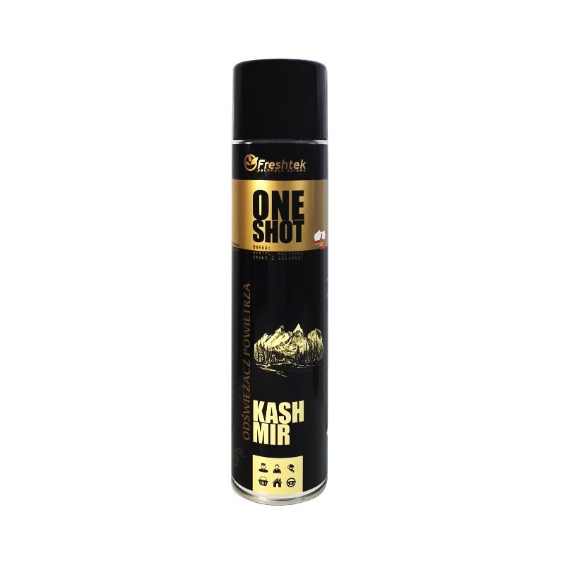 Odświeżacz powietrza Freshtek  ONE SHOT kashmir