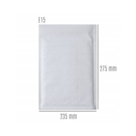 Koperta powietrzna z warstwą folii bąbelkowej 15/E rozm. wewn. 215 x 265 mm biała AG