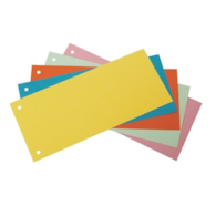 PRZEKŁADKI ELBA KARTONOWE INDEKSUJĄCE 1/3 MIX KOL (5X20SZT)