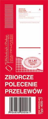 ZB Zbiorcze polecenie przelewu
