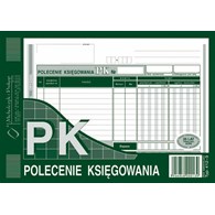 PK Polecenie księgowania A5(poziom)