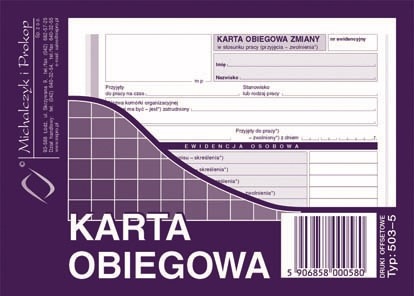 KOB Karta Obiegowa
