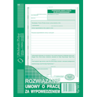 Rozwiązanie umowy o pracę za wypow.