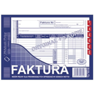 Faktura VAT A5 1+1 Netto Michalczyk i Prokop