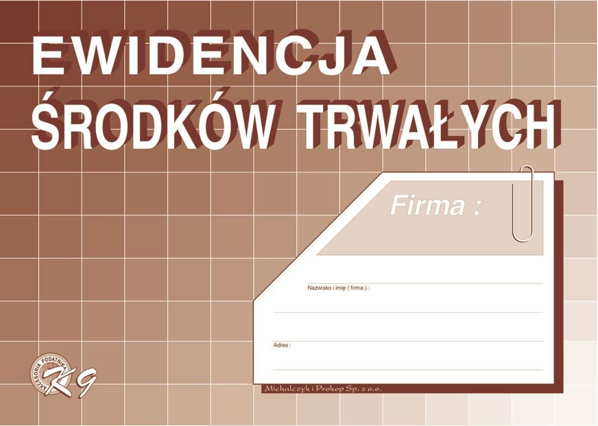 Ewid.środków trwałych A-4