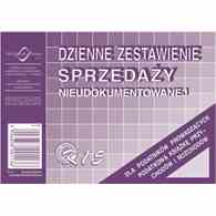 Dzienne zest. sprz.księ.nieudok.