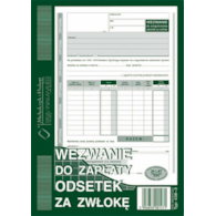 Wezwanie do zapł.odsetek za zwłokę