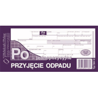 PO Przyjęcie odpadu - jednopozyc.
