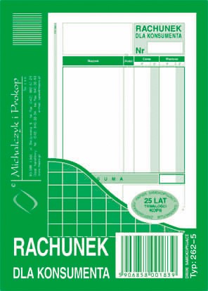 Rachunek dla konsumenta A6 (wielok)