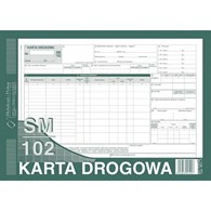 KD Karta Drogowa-sam.ciężarowy A4 (SM/102)