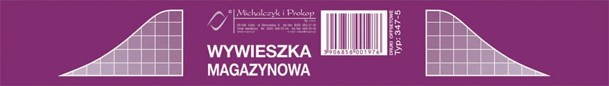 WM Wywieszka magazynowa (a`50)