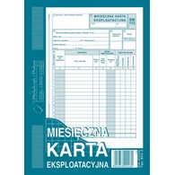 MKE Miesięczna Karta Ekspl.A5 (40)(SM/113)