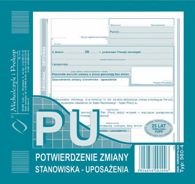 PU Potw.zmiany stanow.-uposażenia