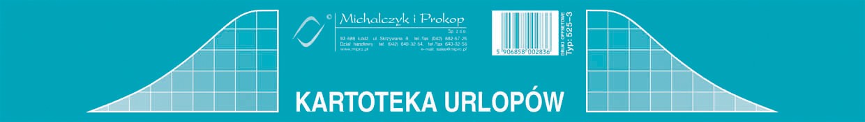 KU Kartoteka urlopów A5 A`20