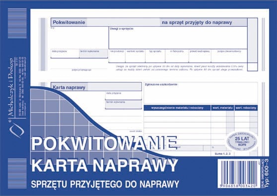 Pokwitowanie-karta napr.sprz.do nap