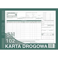 KD Karta Drogowa-sam.cięż.A4 (SM/102)-Numer.