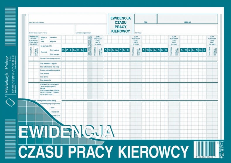 ECPK Ewidencja czasu pracy kierowcy