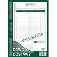 Dowód dostawy A4
