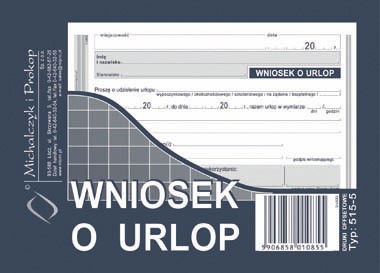 WU Wniosek o urlop A6