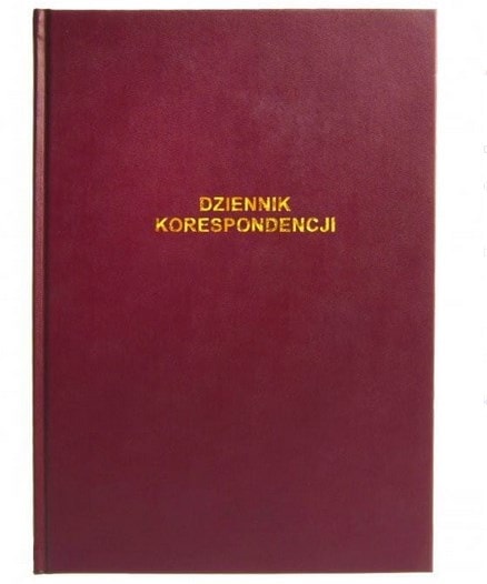 Dziennik korespondencji - płótno