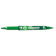 MARKER PERM. PREMIUM 2 KOŃCÓWKI ZIELONY