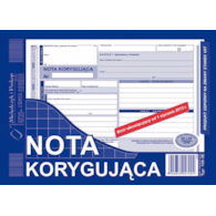 NK Nota korygująca