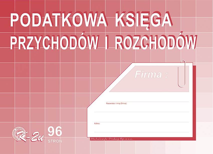 Podatkowa księga przych.i roz.A4-96