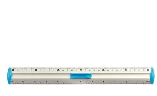 LINIJKA ALUMINIOWA BL040 30cm Tetis