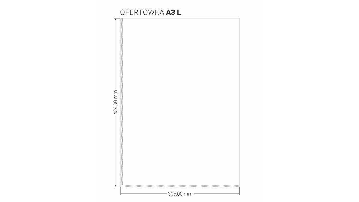 OFERTÓWKA A3  L  FOLIA TWARDA 0,15 (10 SZT)