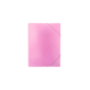 TECZKA Z GUMKĄ A4 PP PASTEL RÓŻOWY