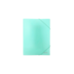 TECZKA Z GUMKĄ A4 PP PASTEL ZIELONY