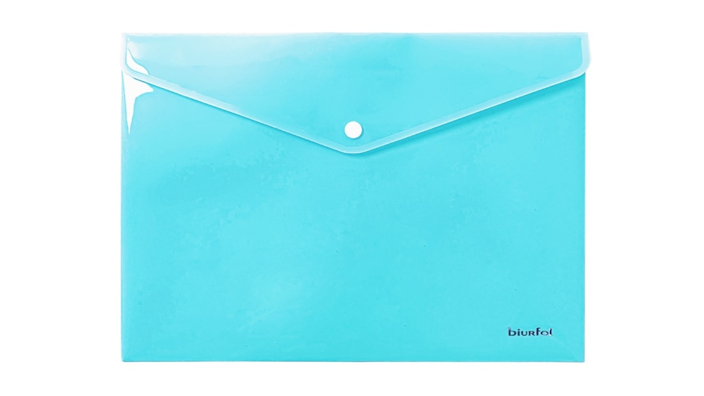 TECZKA KOPERTA A4 PP PASTEL NIEBIESKI