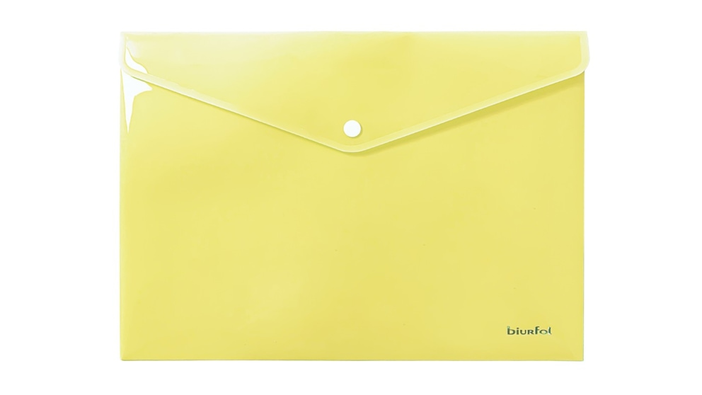 TECZKA KOPERTA A4 PP PASTEL ŻÓŁTY