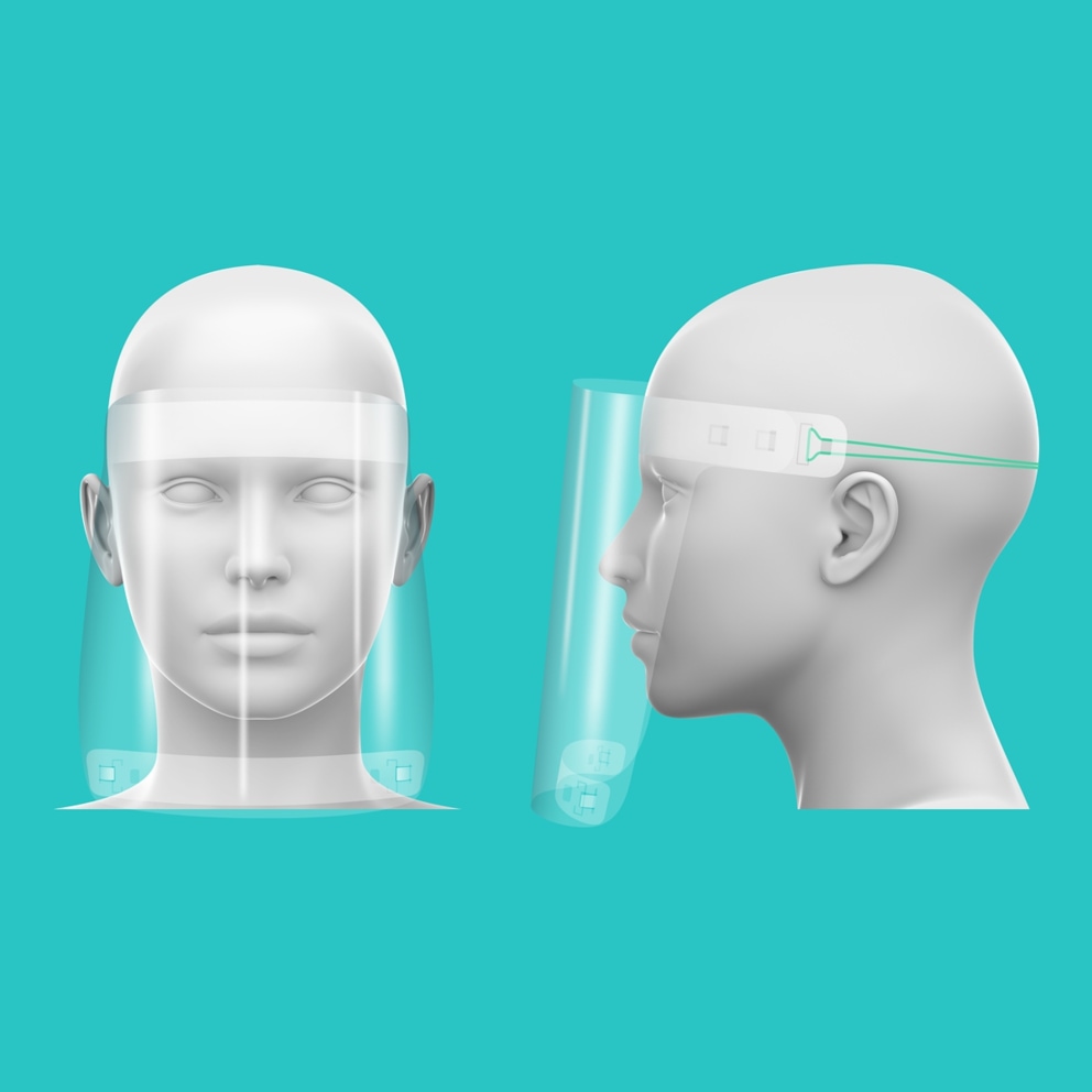 Przyłbica Biurfol op. 2 szt.