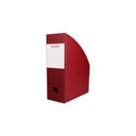 POJEMNIK NA DOKUMENTY 10 CM BORDO