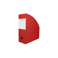 POJEMNIK NA DOKUMENTY 11 CM CZERWONY