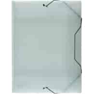 TECZKA Z GUMKĄ SZEROKA TRAN PRZEZROCZYSTY