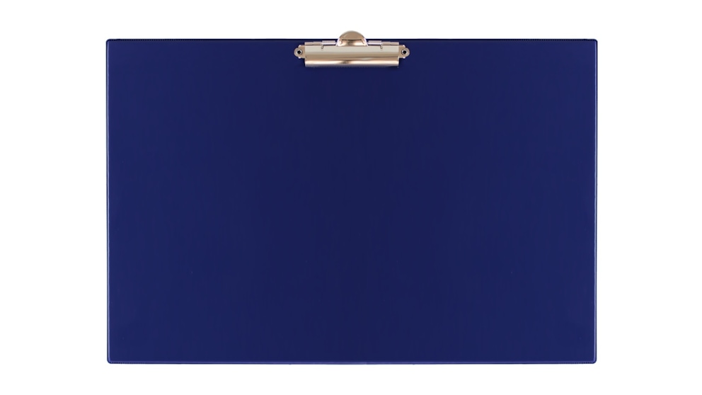 KLIP A3 DESKA ZAMEK NA DŁUGIM BOKU GRANAT