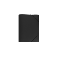 TECZKA Z GUMKĄ SZEROKA - SP CZARNA