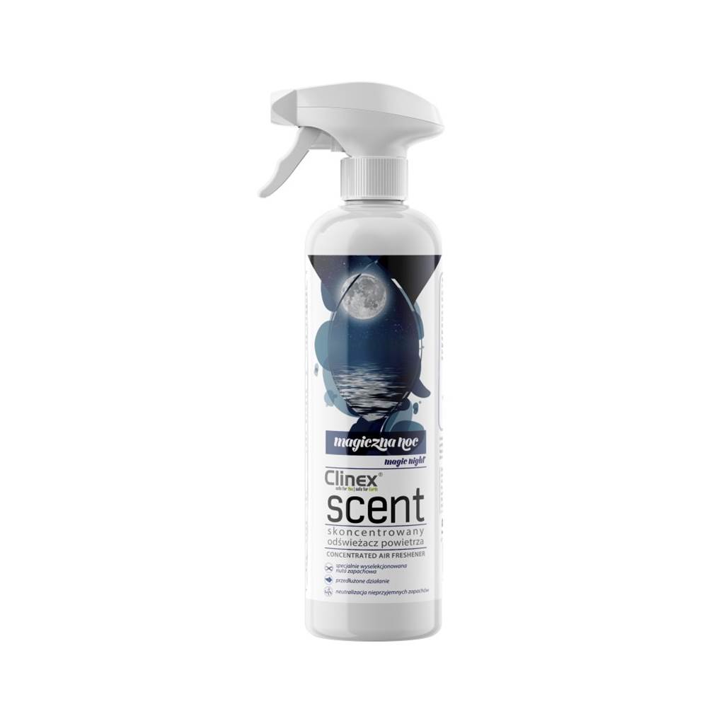 Odświeżacz powietrza CLINEX Scent Magiczna Noc 500ml, skoncentrowany