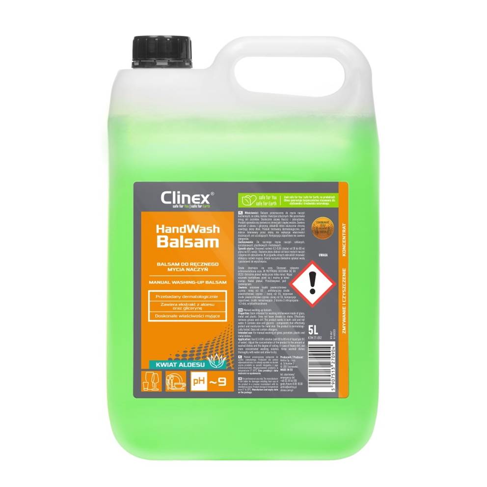 Balsam do mycia naczyń CLINEX HANDWASH, 5l