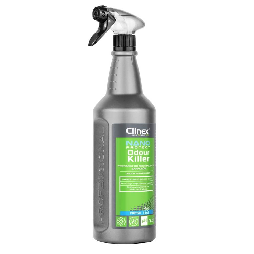 Preparat do neutralizacji zapachów CLINEX Nano Protect Silver Odour Killer 1L, fresh