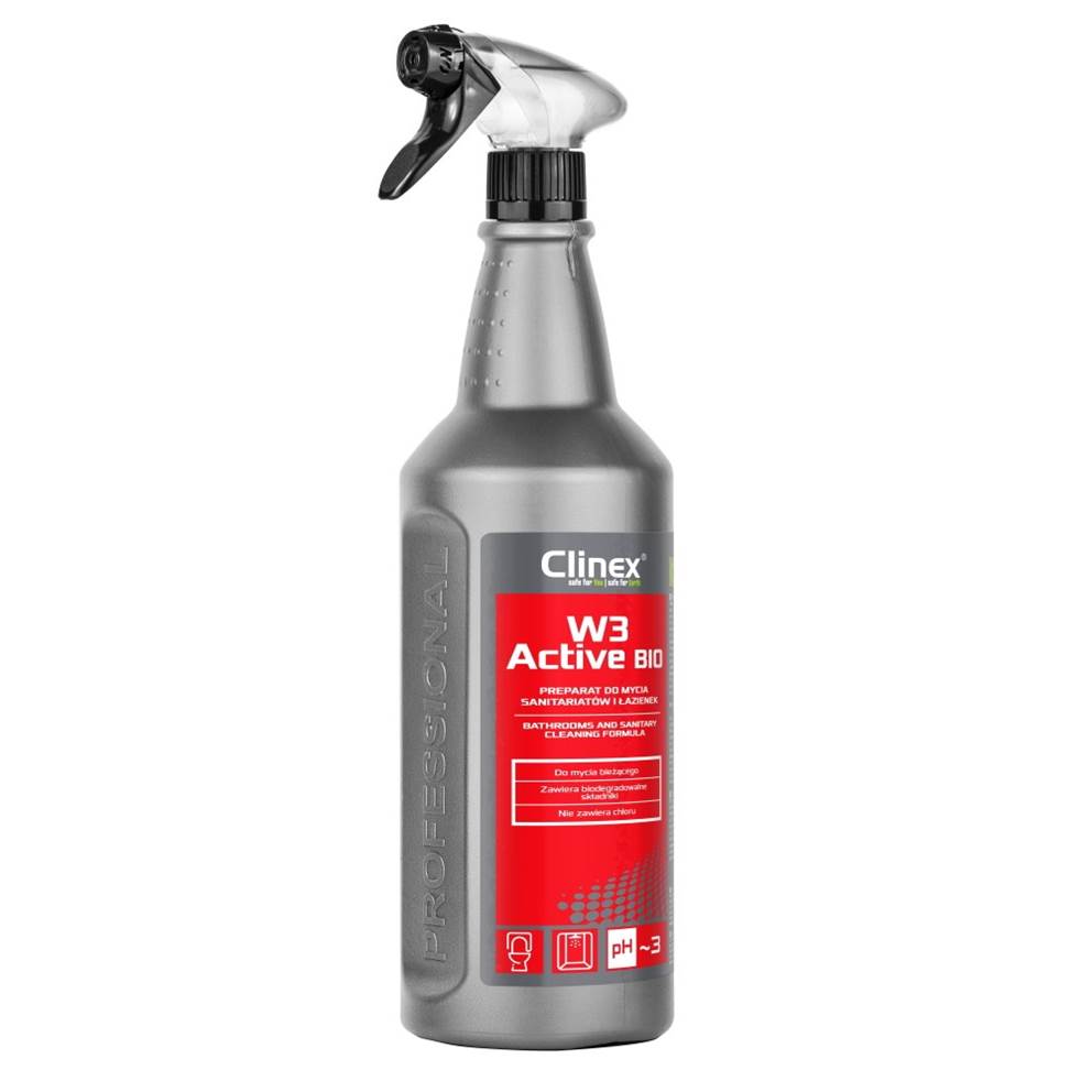 Preparat CLINEX W3 Active BIO 1L, do mycia WC i łazienek