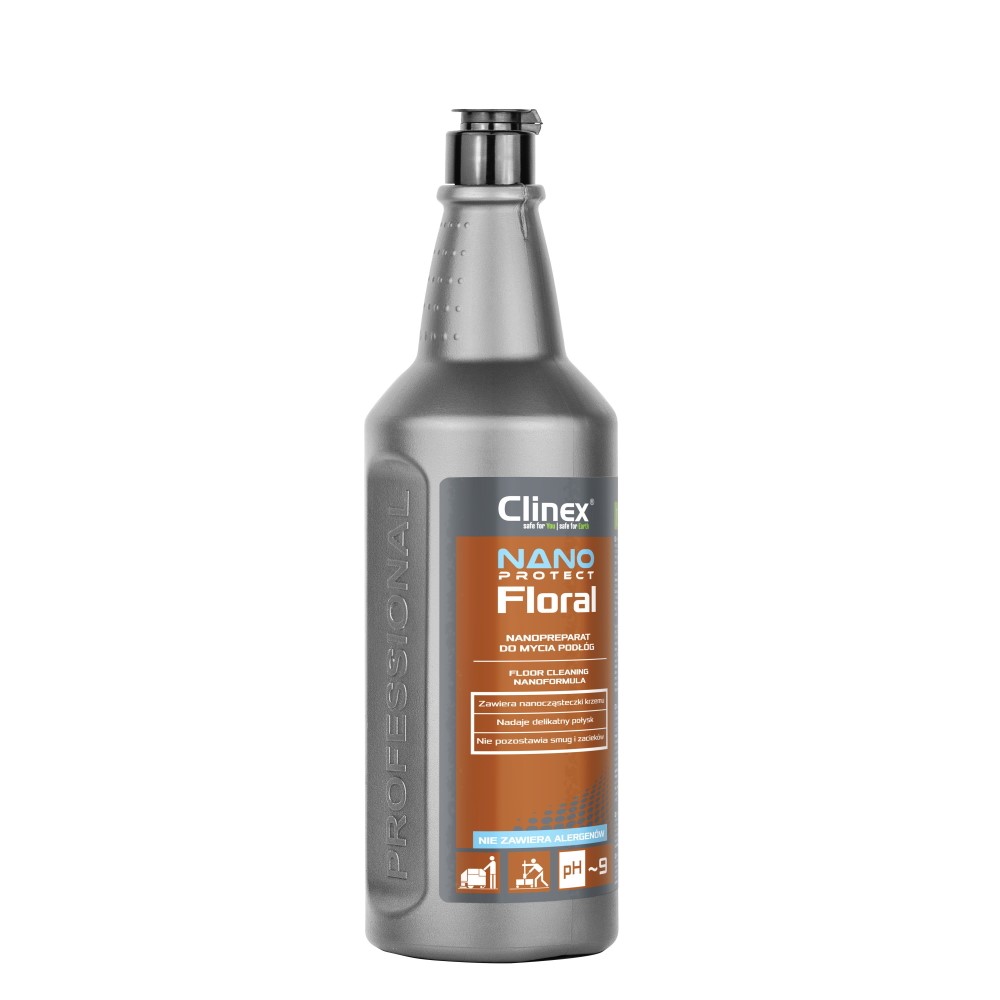 Płyn Uniwersalny CLINEX Nano Protect Floral 1L do mycia podłóg