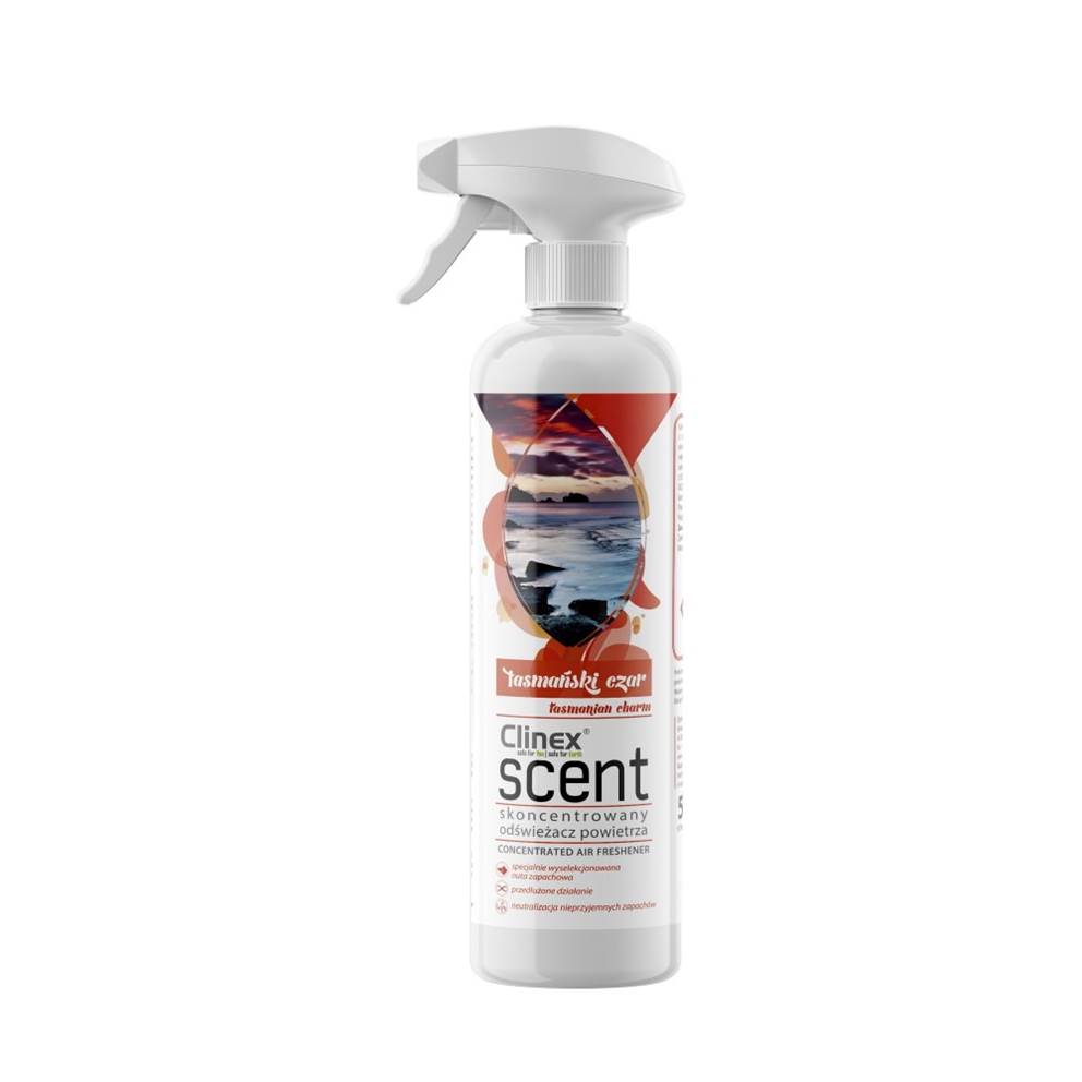 Odświeżacz powietrza CLINEX Scent Tasmański Czar 500ml, skoncentrowany
