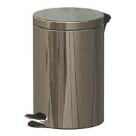 Kosz na śmieci ALDA FREEDOM FRESH, 12l, stal nierdzewna, srebrny połysk