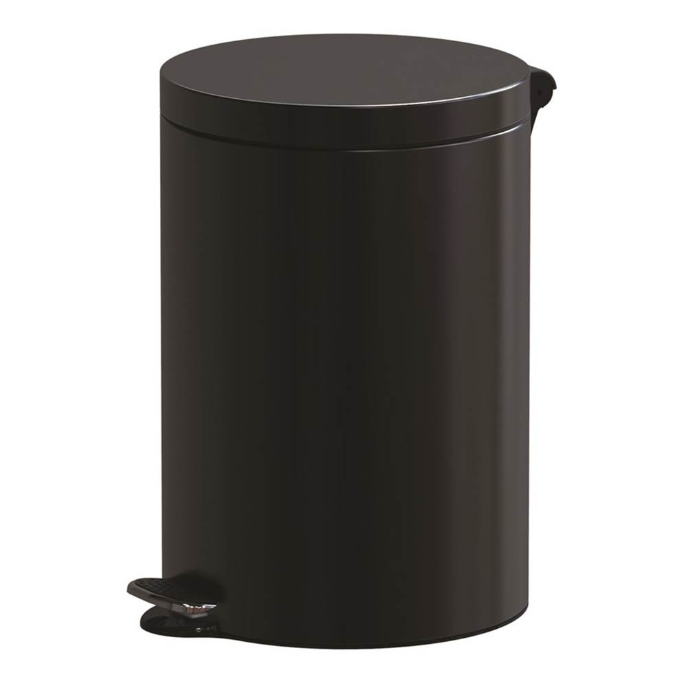 Kosz na śmieci ALDA FREEDOM FRESH, 20l, stal powlekana organicznie, czarny